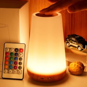 THAUSDAS Night Light, Dimmable Touch Lamp2