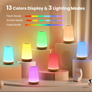 THAUSDAS Night Light, Dimmable Touch Lamp5