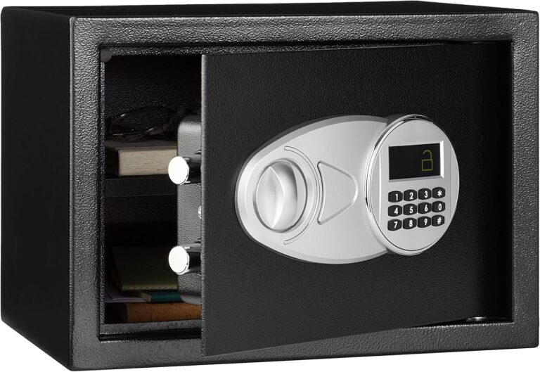 Amazon Basics Steel Security Safe and Lock Box